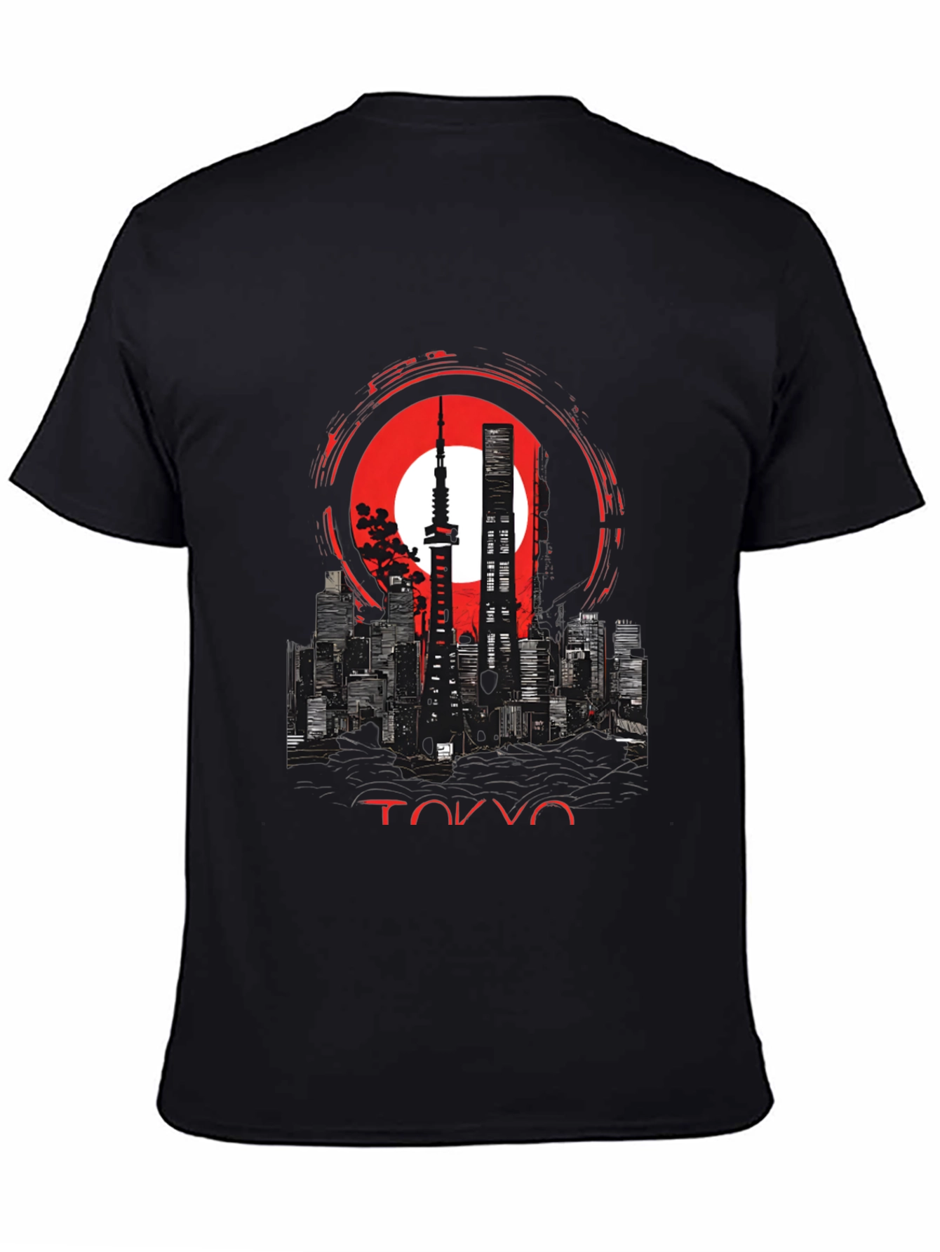 Tokyo Skyline Graphic Tee - Urban Style