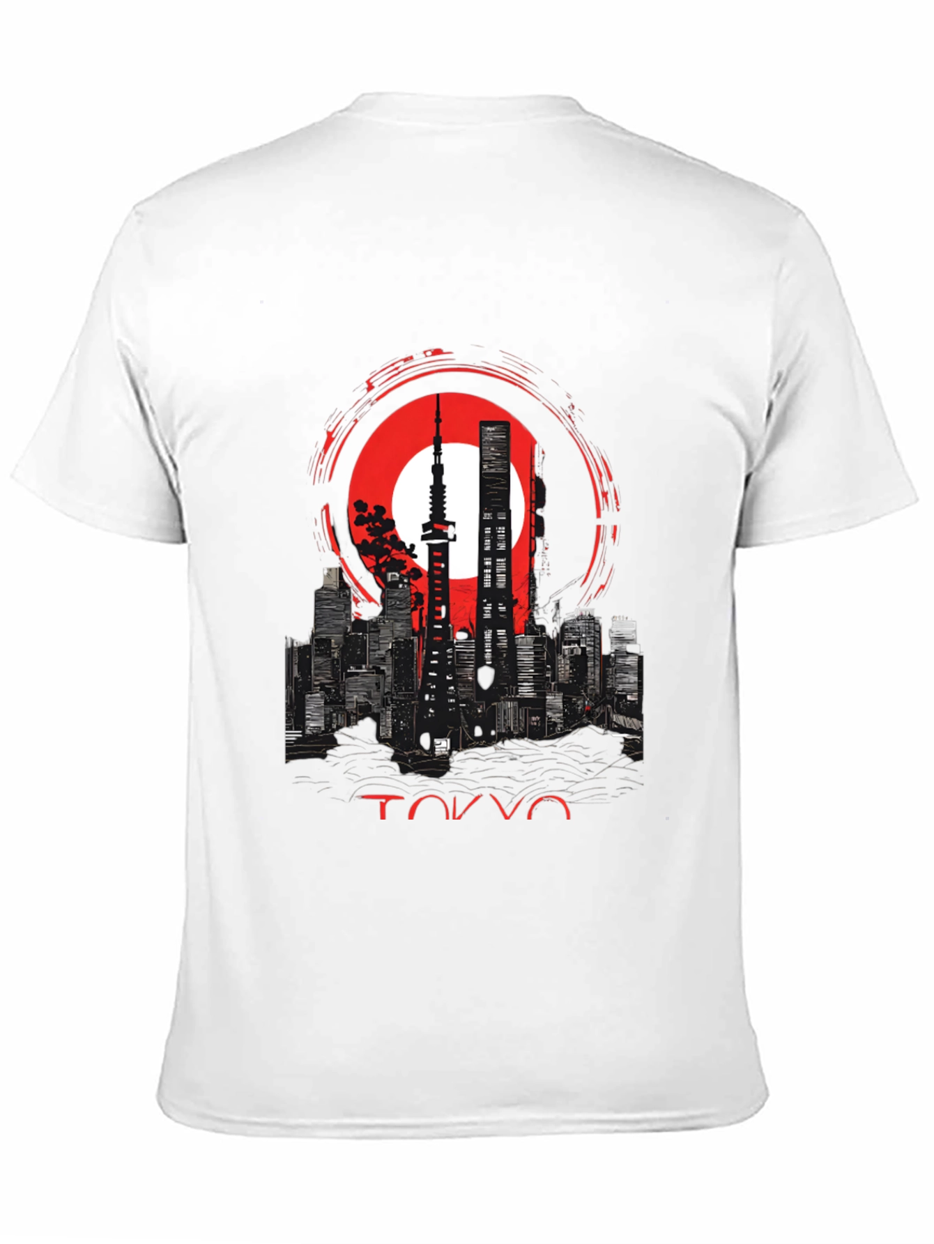 Tokyo Skyline Graphic Tee - Urban Style