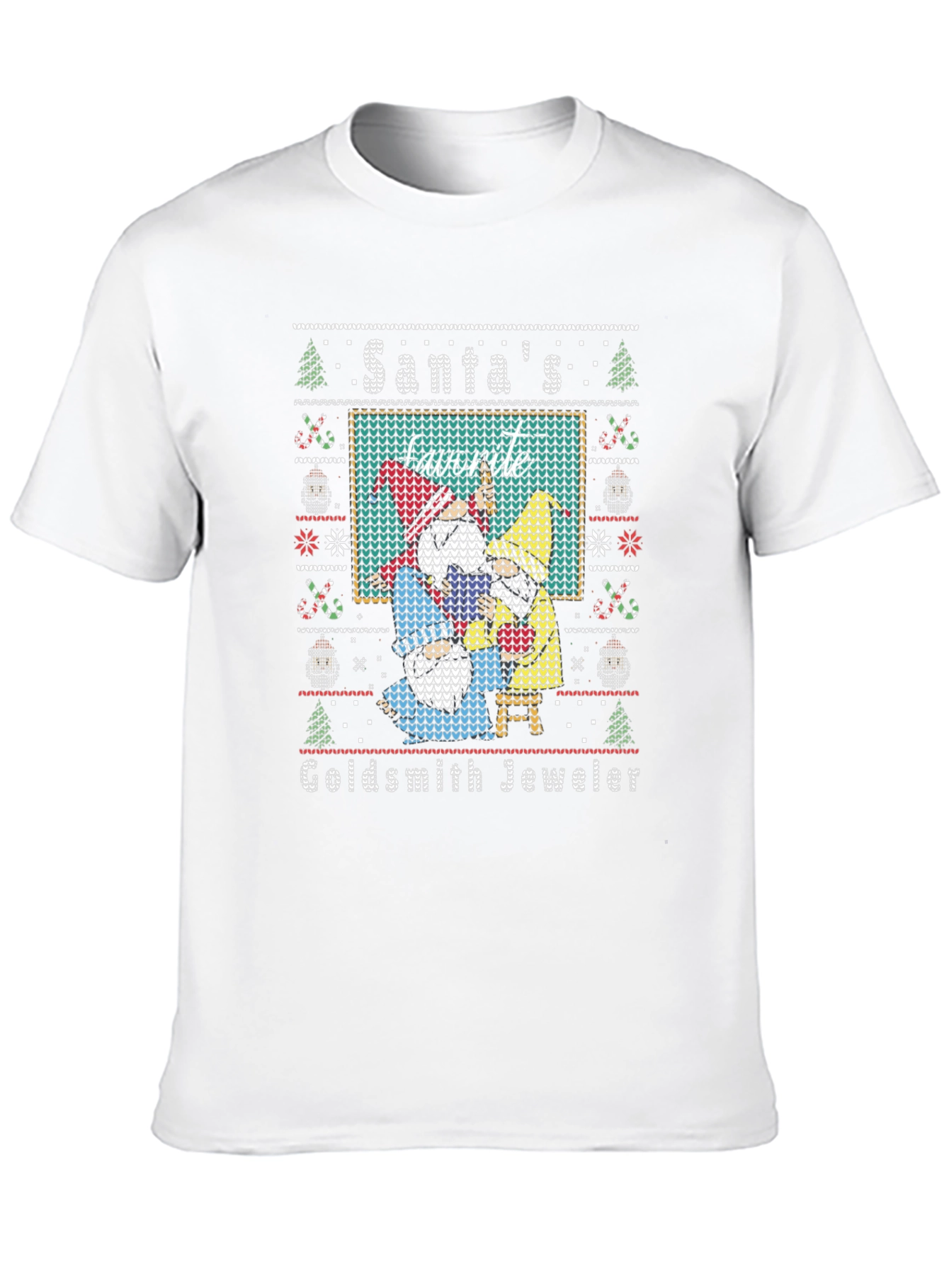 Santas Favorite Goldsmith Jeweler Holiday T-Shirt