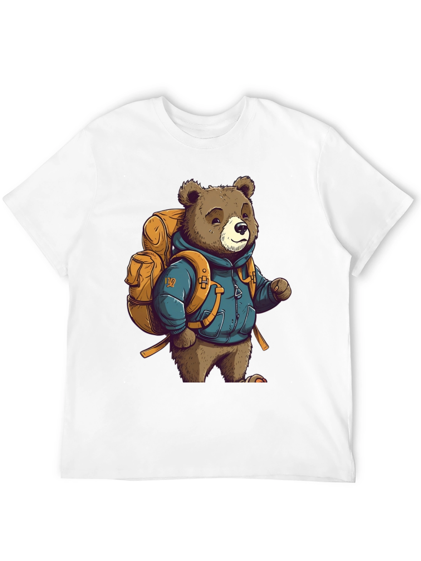 Bear Hiker Graphic Tee - Adventure Ready Style