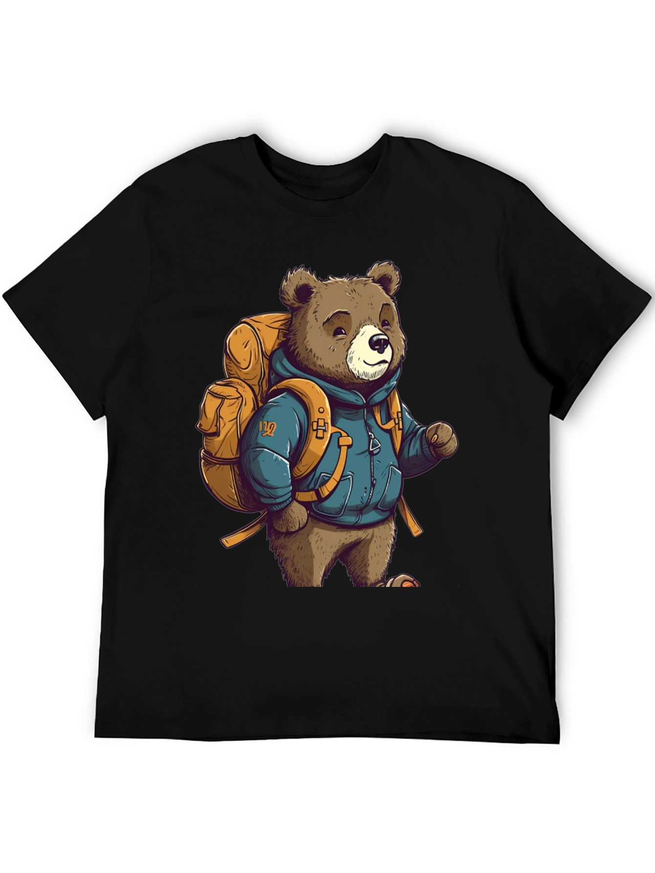 Bear Hiker Graphic Tee - Adventure Ready Style