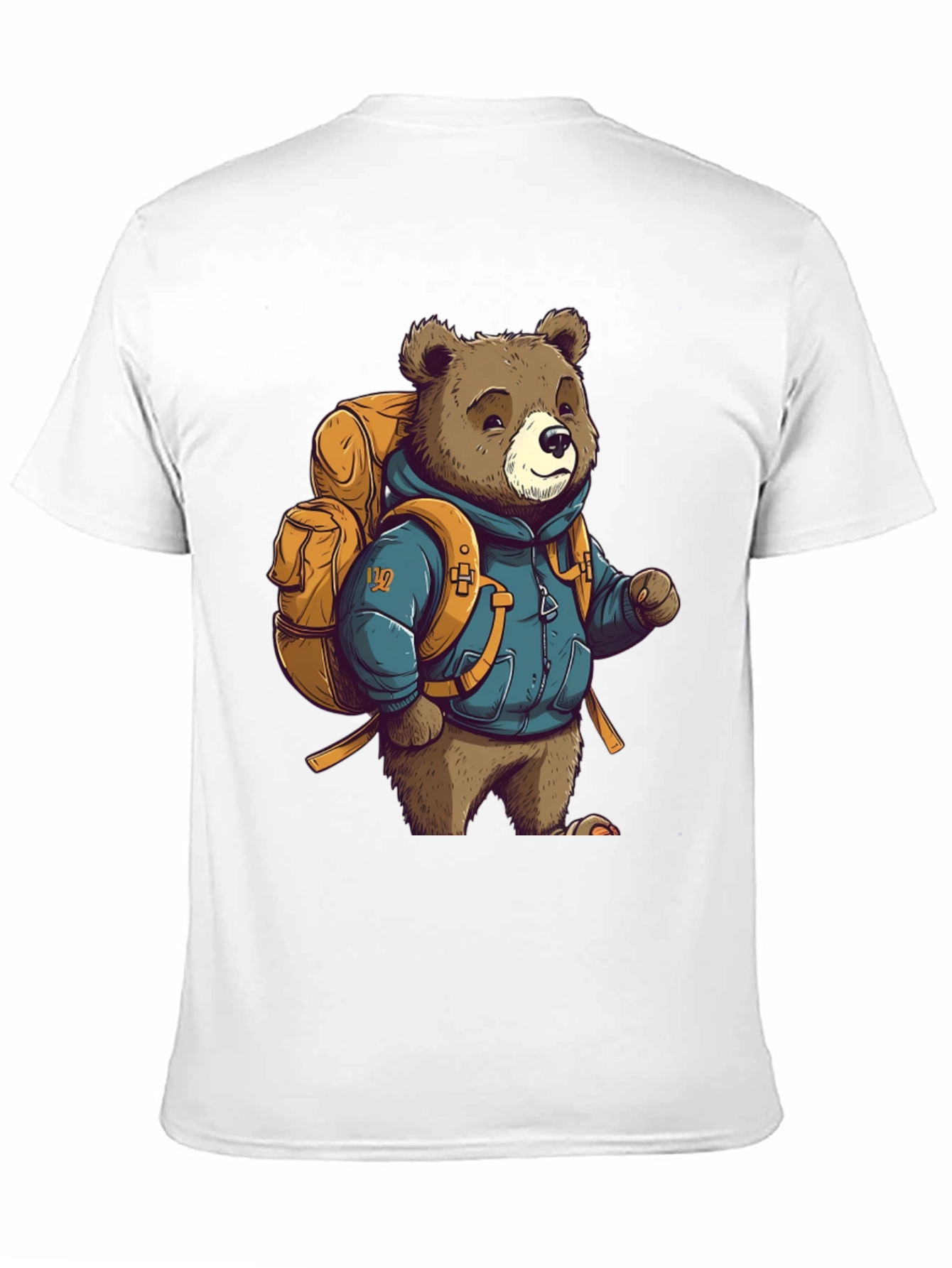 Bear Hiker Graphic Tee - Adventure Ready Style