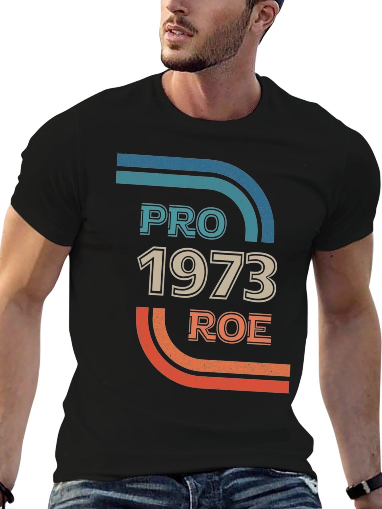 Pro 1973 Roe Retro Style T-Shirt