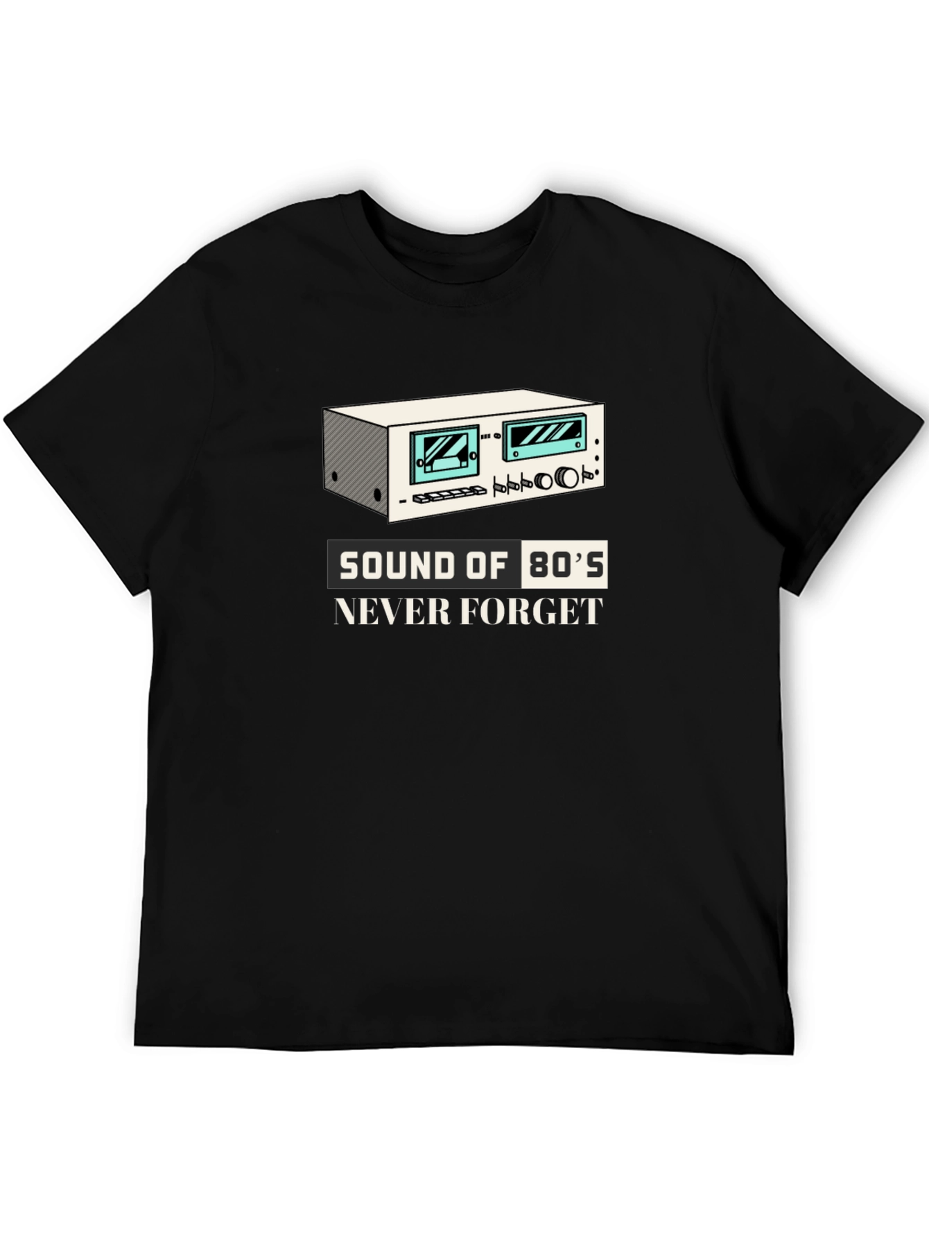 Sound of 80s Mens Graphic T-Shirt
