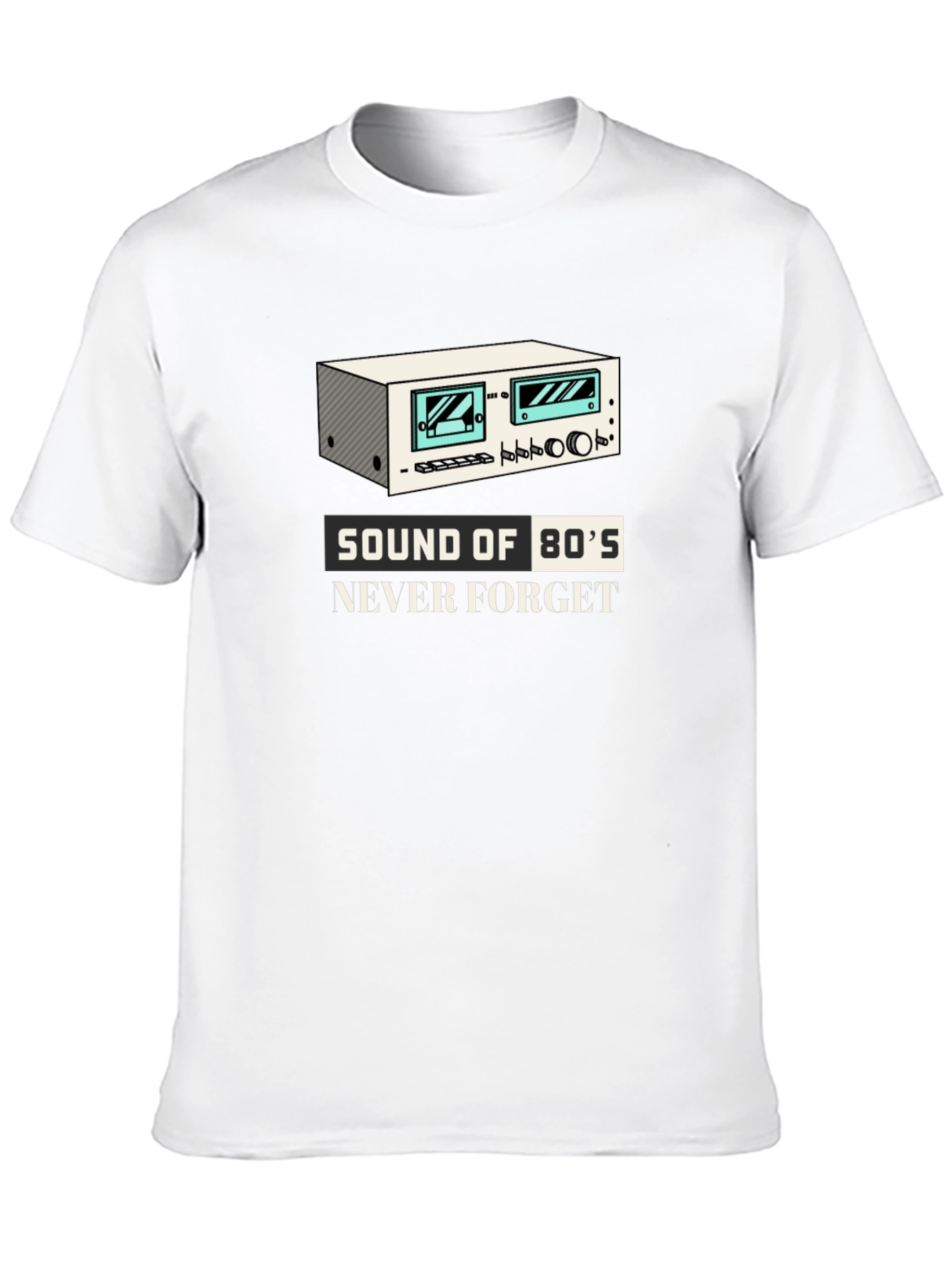 Sound of 80s Mens Graphic T-Shirt