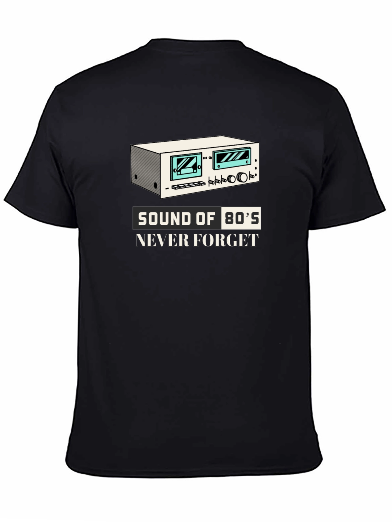 Sound of 80s Mens Graphic T-Shirt