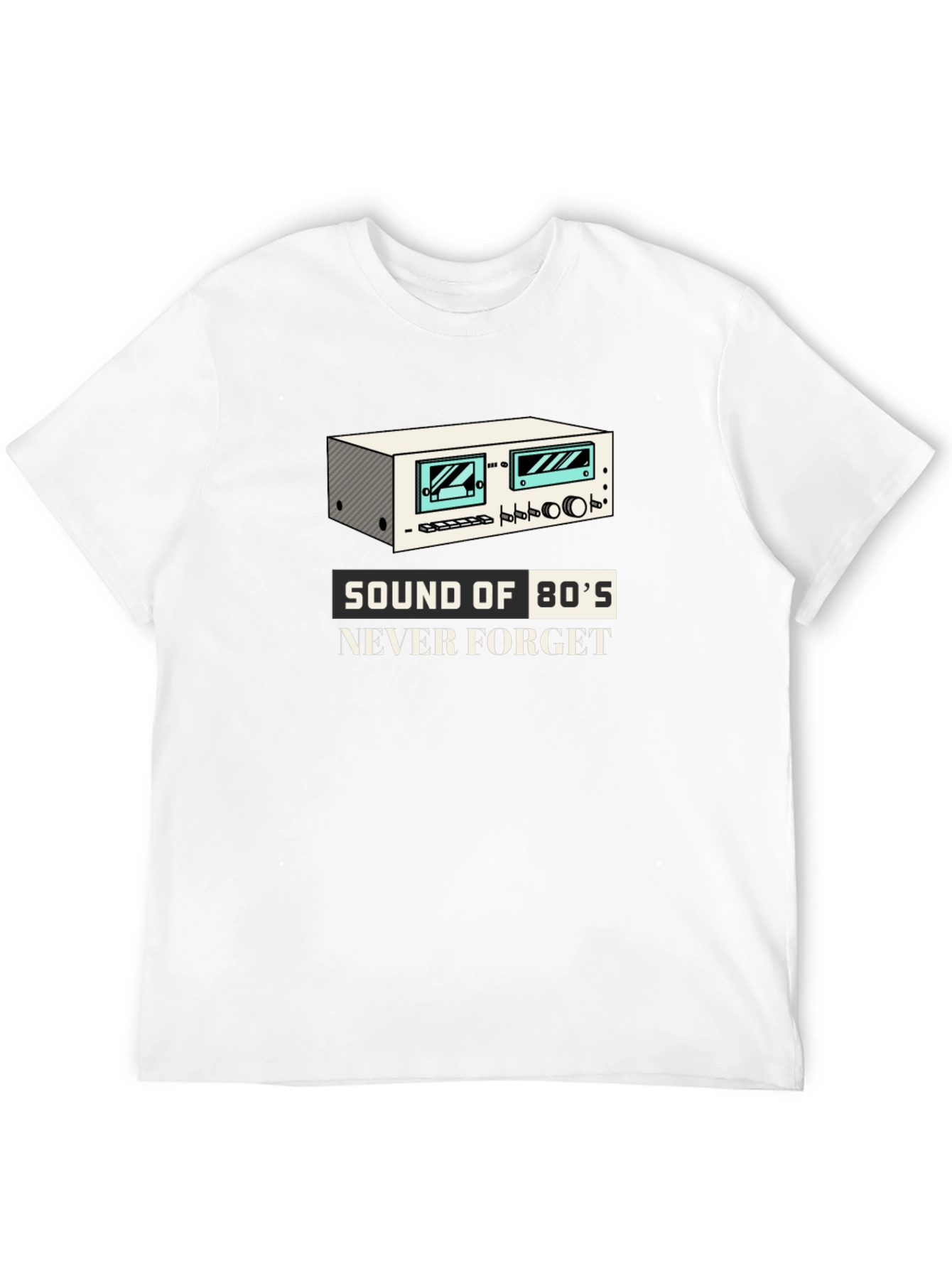 Sound of 80s Mens Graphic T-Shirt