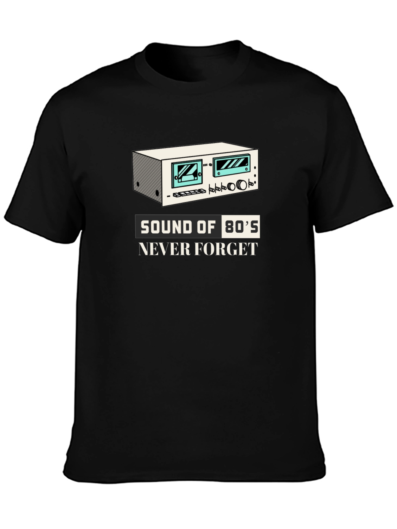 Sound of 80s Mens Graphic T-Shirt