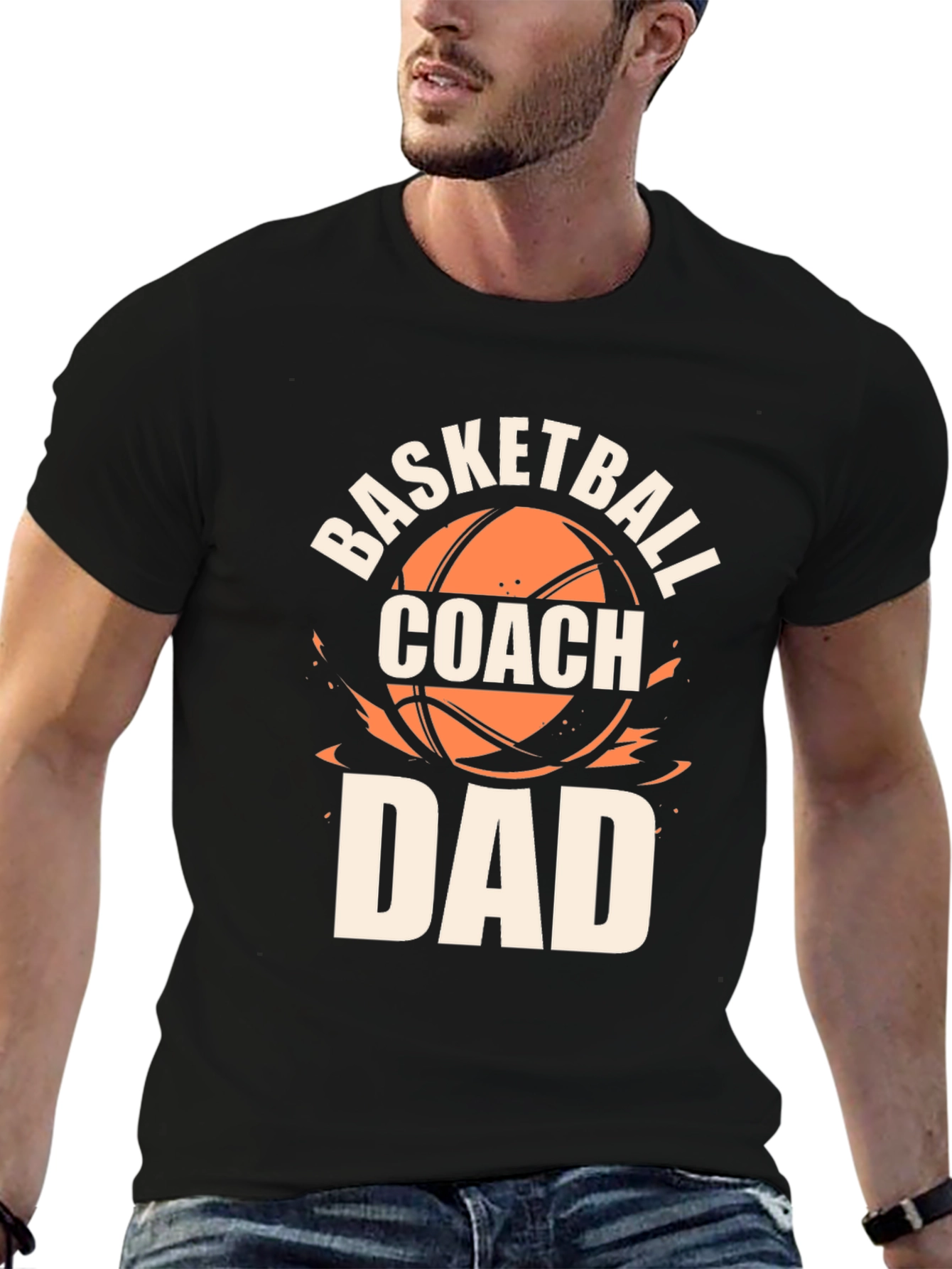 Basketball Coach Dad T-Shirt