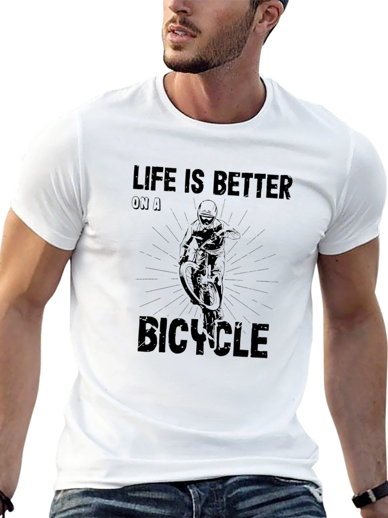 Life Is Better On A Bicycle Graphic Tee