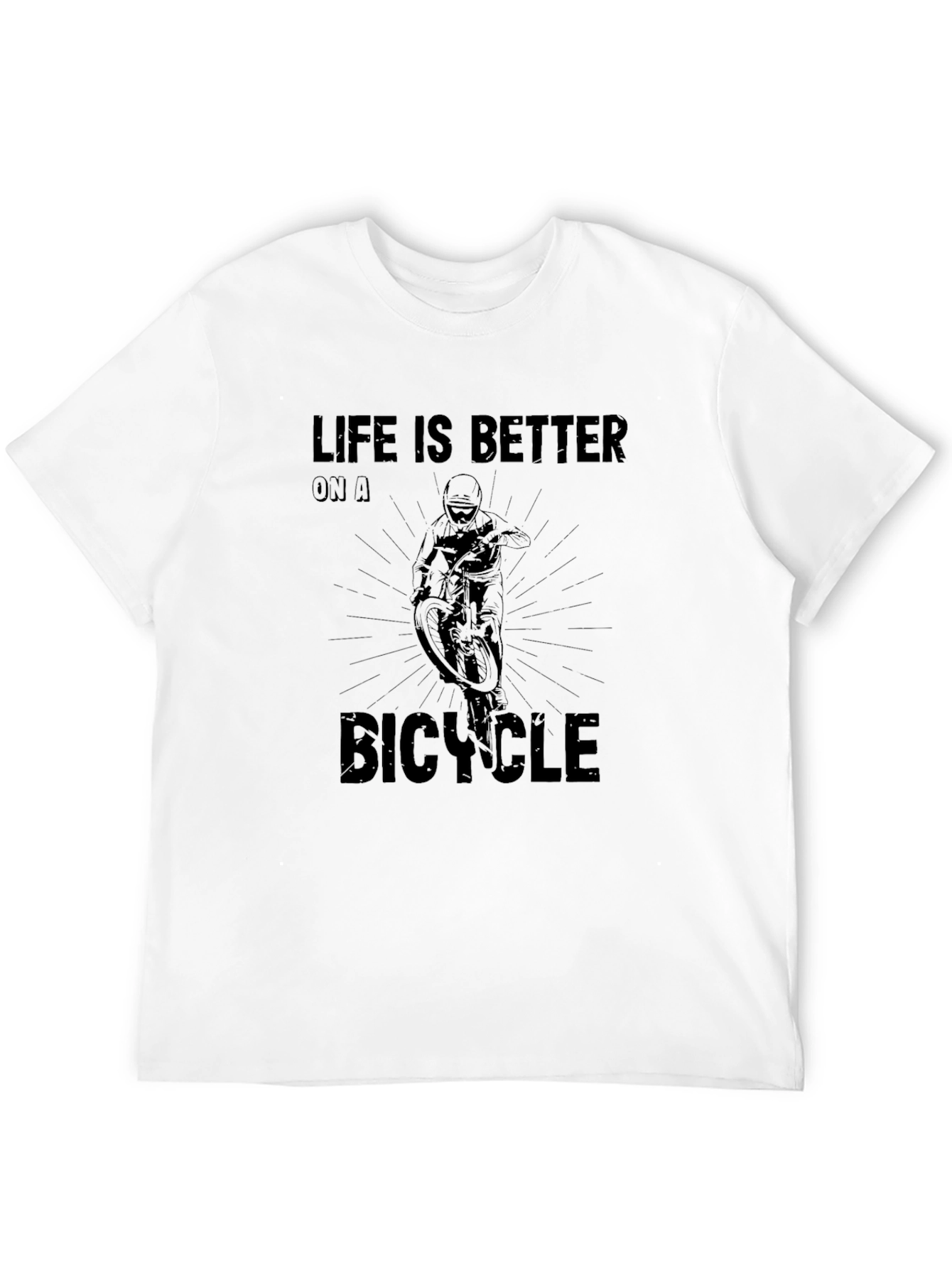 Life Is Better On A Bicycle Graphic Tee