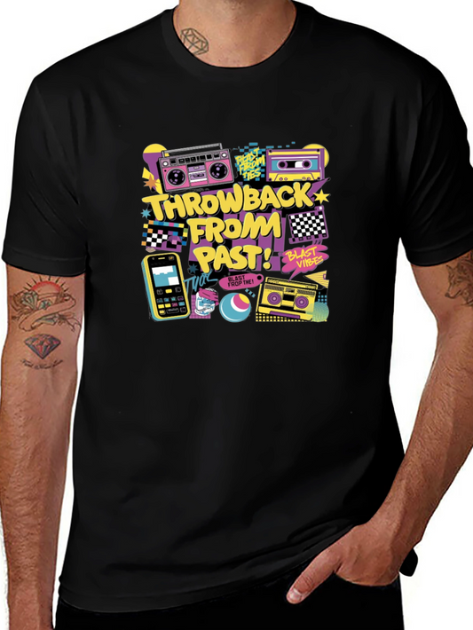 Retro 80s Throwback Graphic T-Shirt
