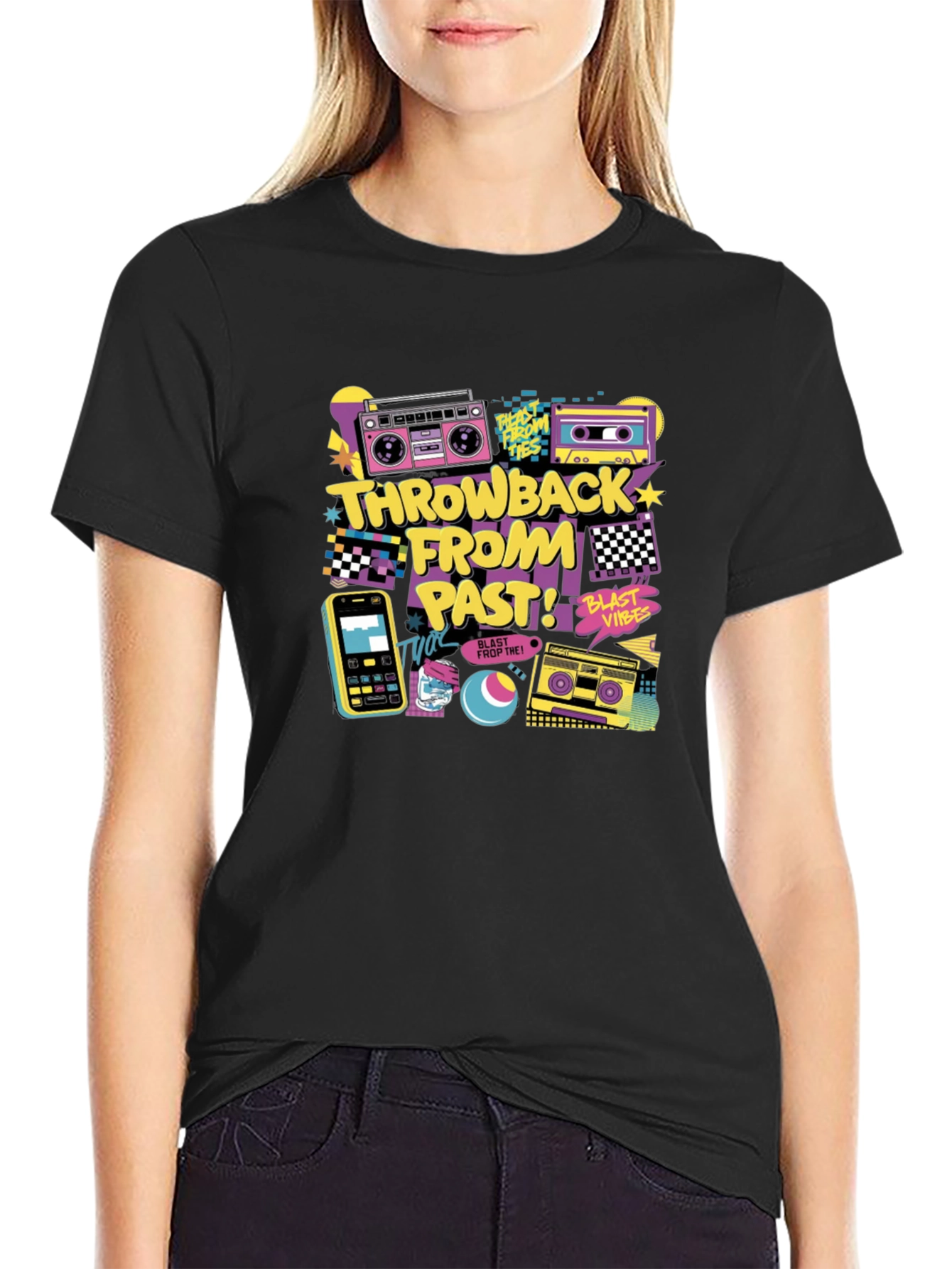 Retro 80s Throwback Graphic T-Shirt