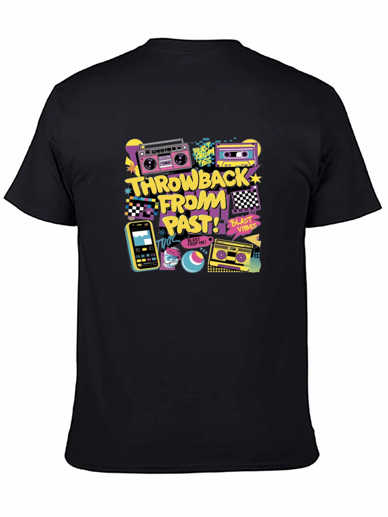 Retro 80s Throwback Graphic T-Shirt