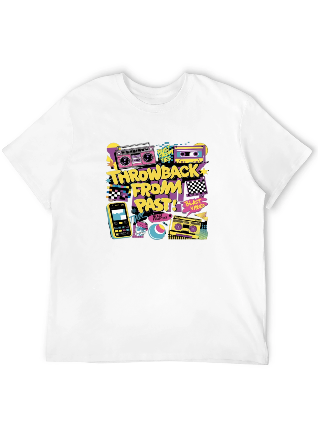 Retro 80s Throwback Graphic T-Shirt