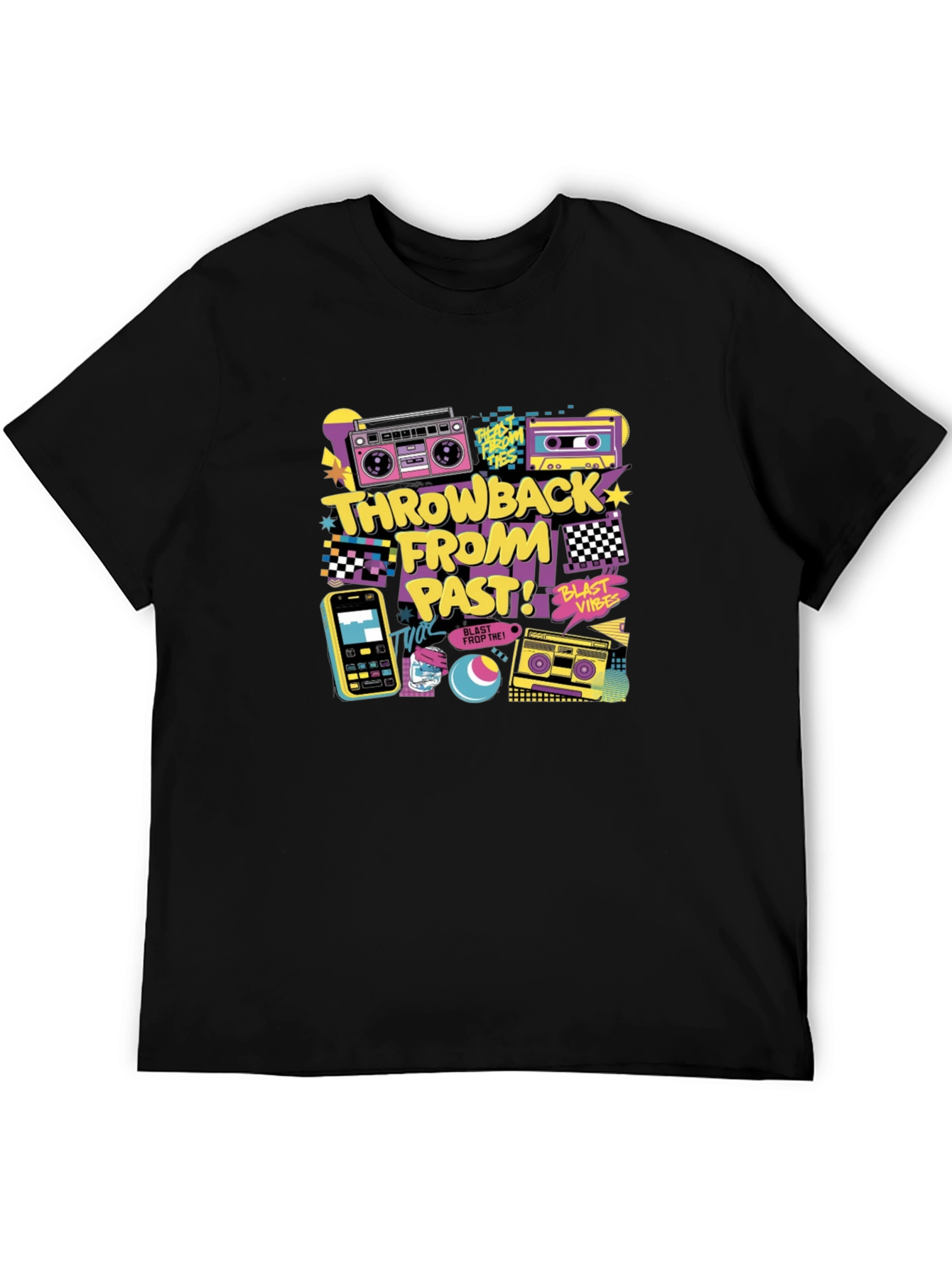 Retro 80s Throwback Graphic T-Shirt