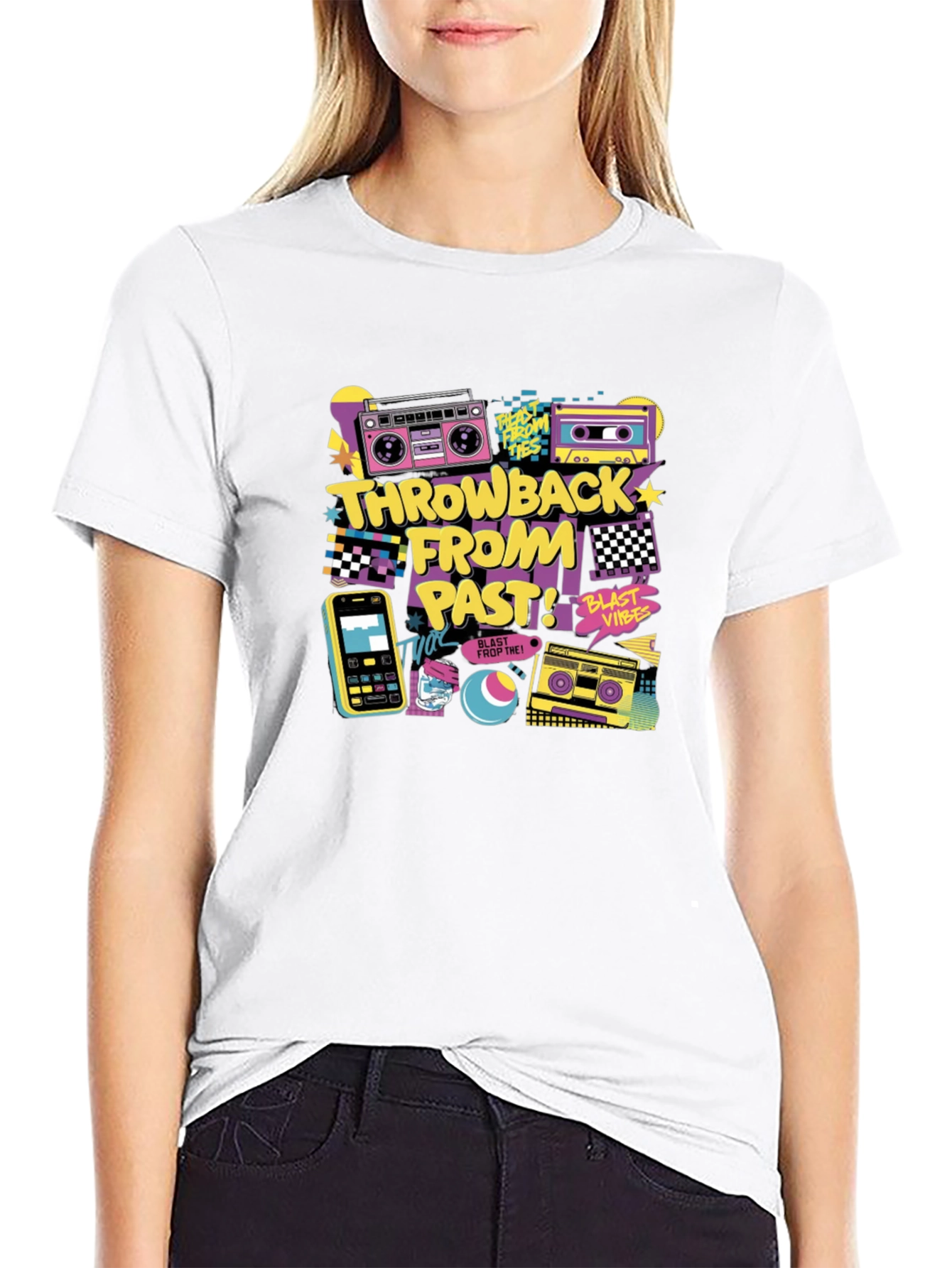 Retro 80s Throwback Graphic T-Shirt