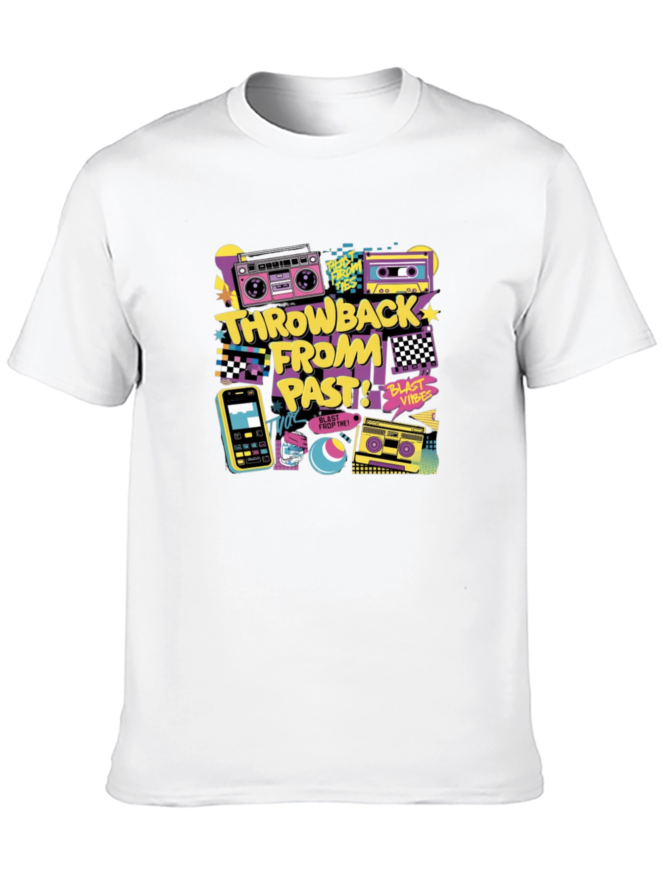 Retro 80s Throwback Graphic T-Shirt
