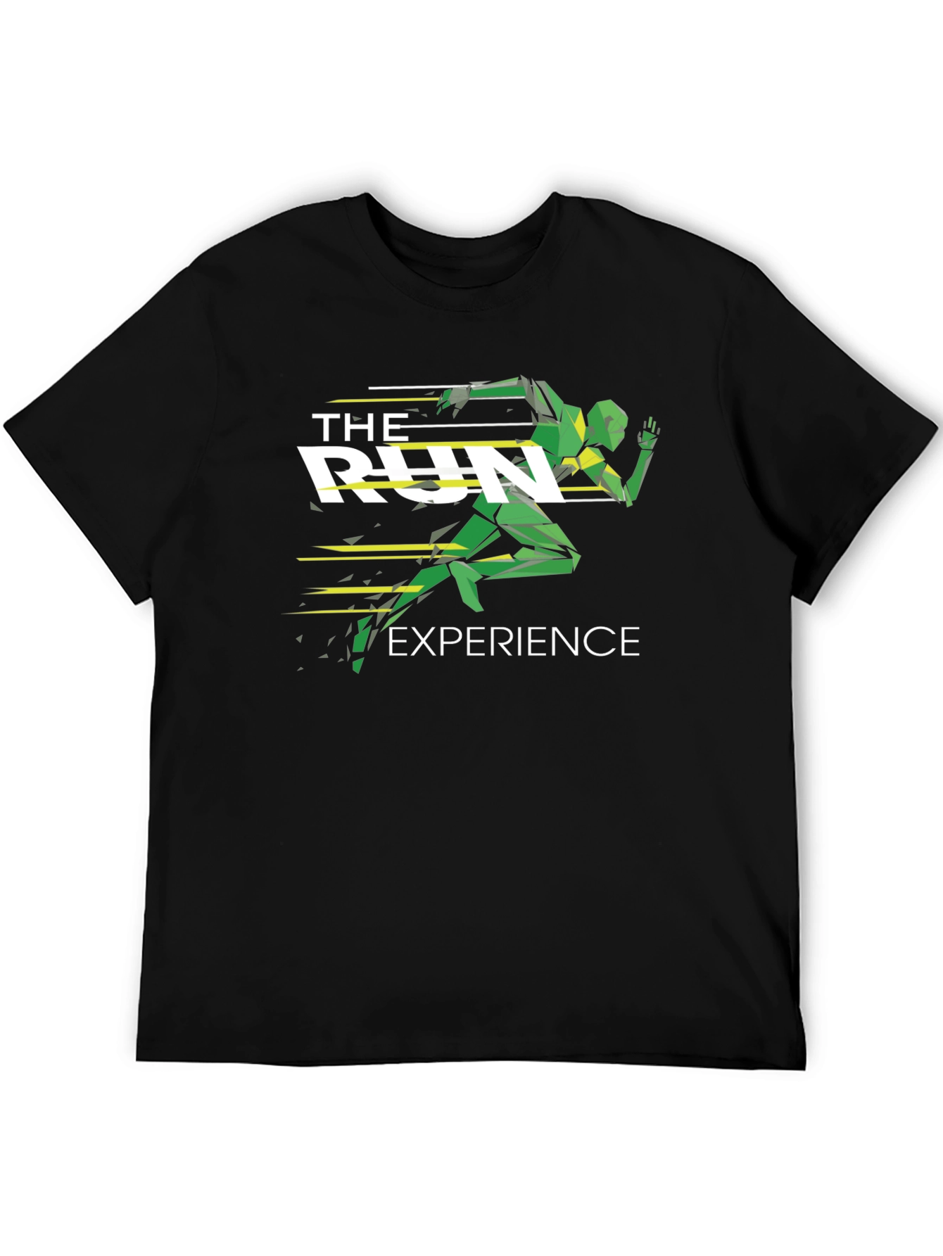 The Run Experience Graphic Tee - Black