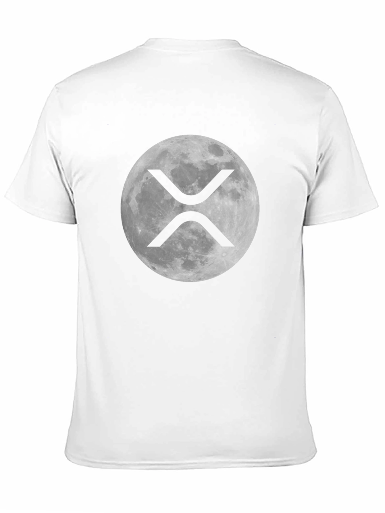 Ripple XRP Cryptocurrency Moon T-Shirt