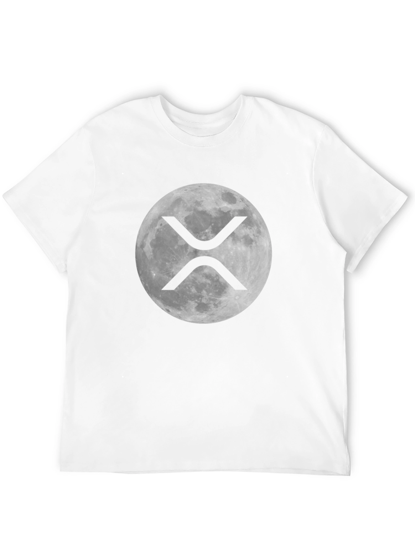 Ripple XRP Cryptocurrency Moon T-Shirt