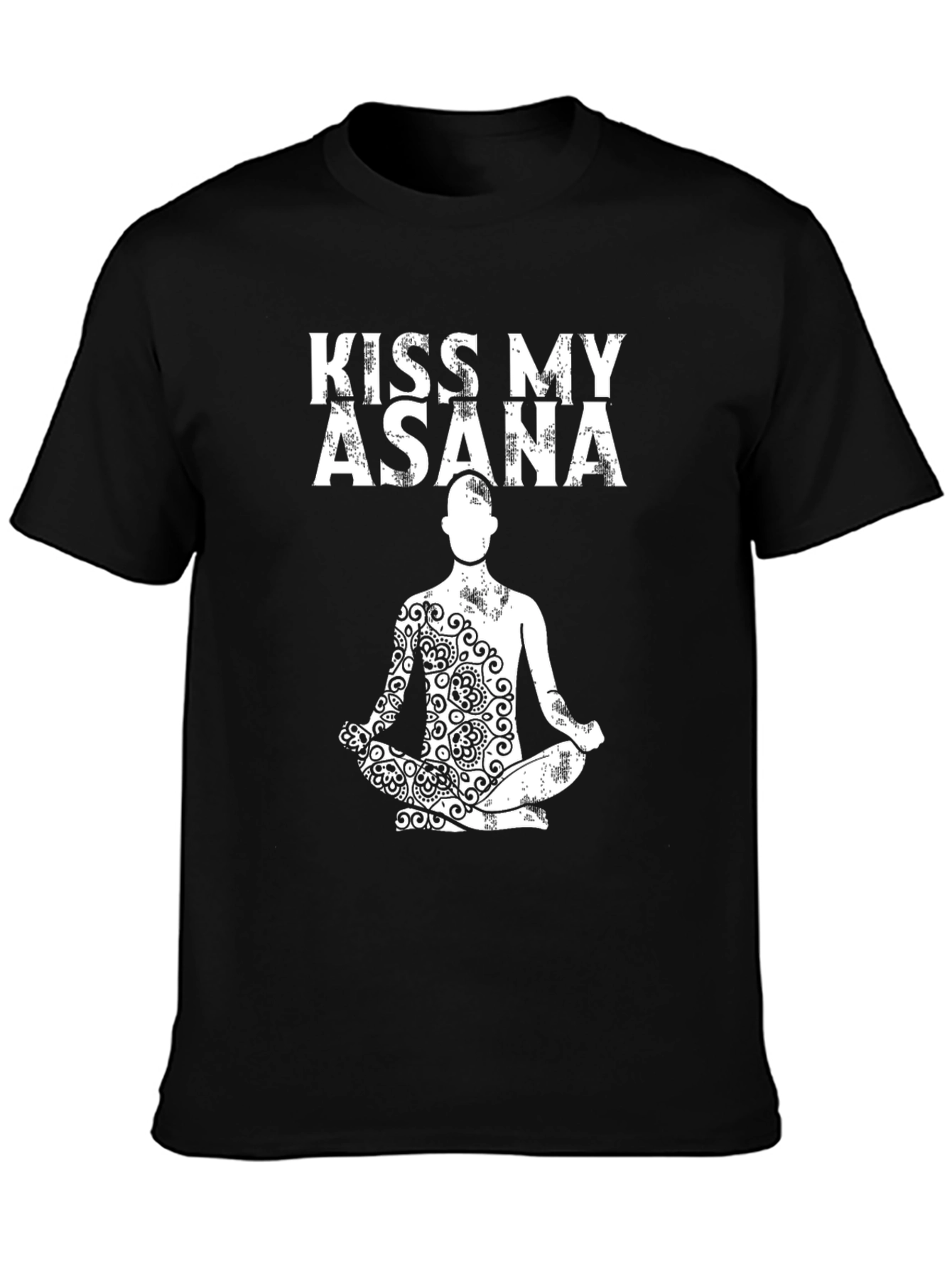 Kiss My Asana Yoga T-Shirt - Zen Meditation Apparel