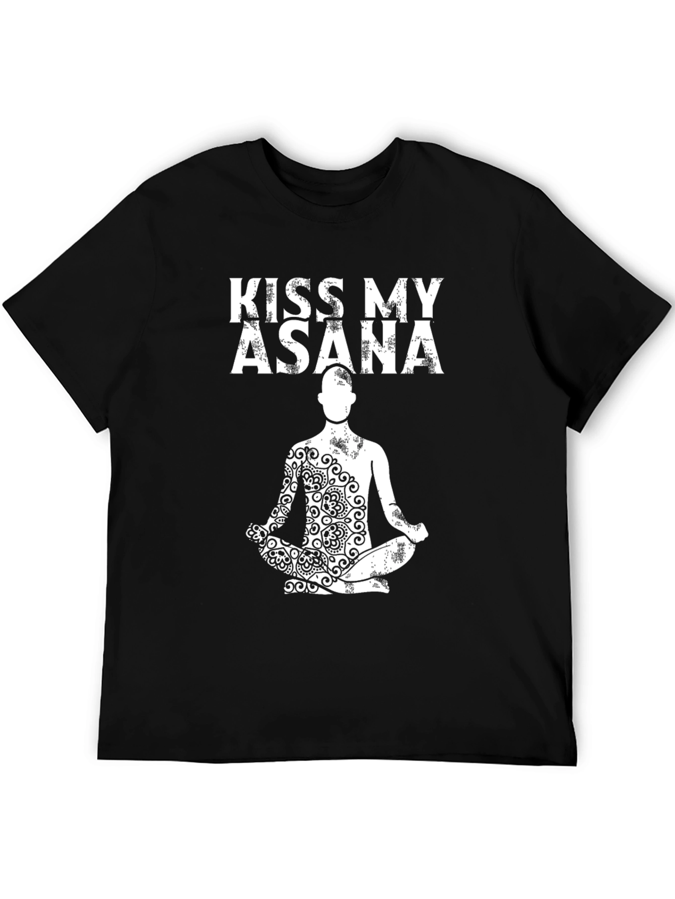 Kiss My Asana Yoga T-Shirt - Zen Meditation Apparel