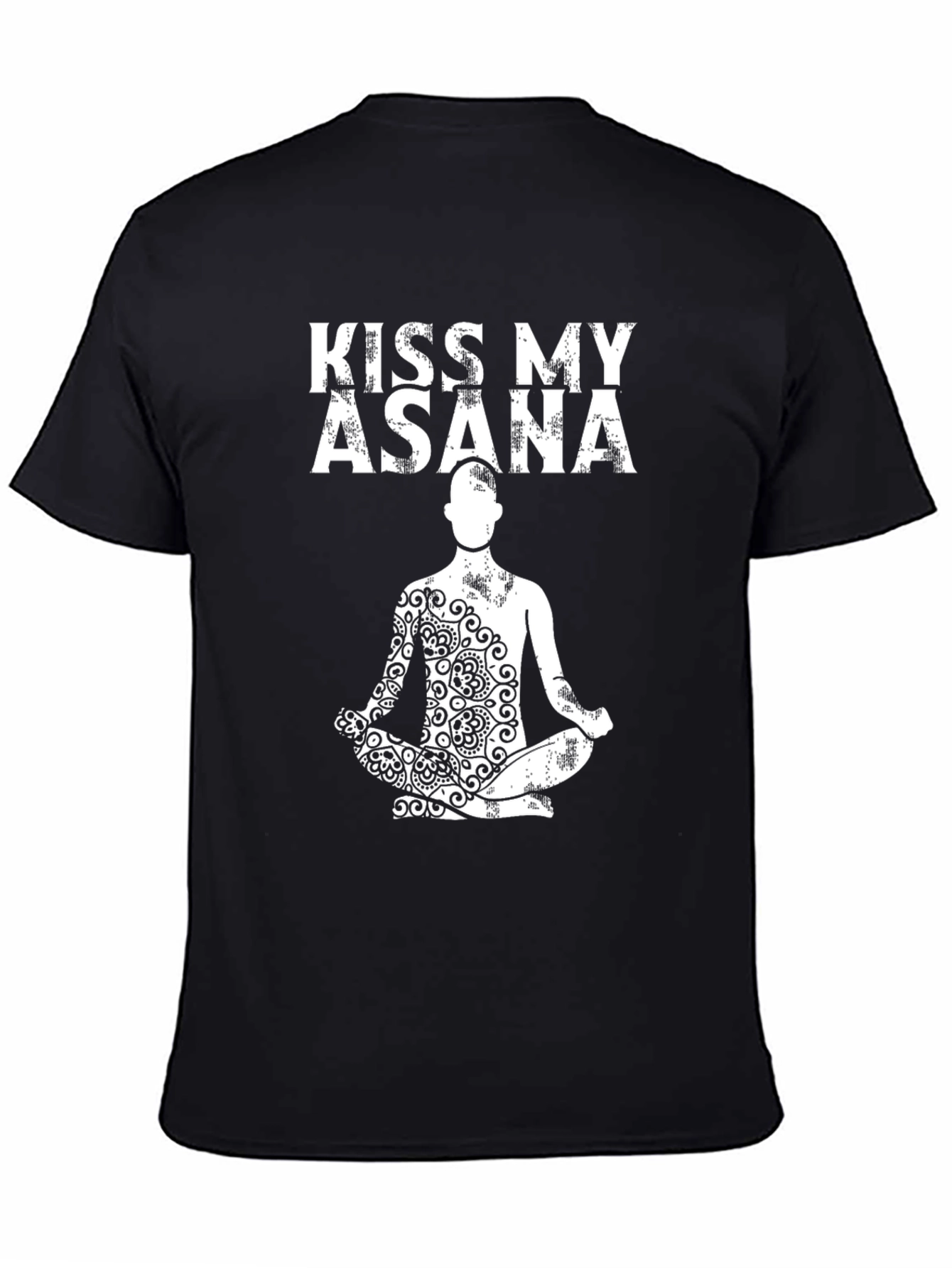 Kiss My Asana Yoga T-Shirt - Zen Meditation Apparel
