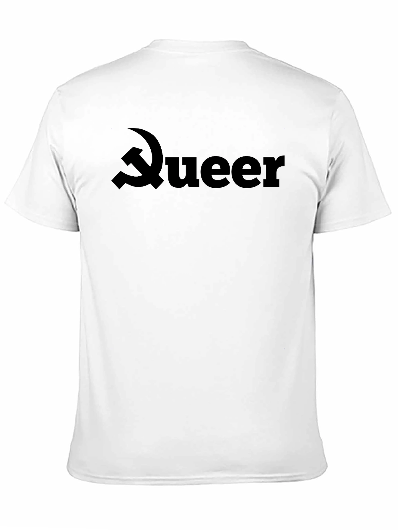 Queer Hammer & Sickle Black T-Shirt