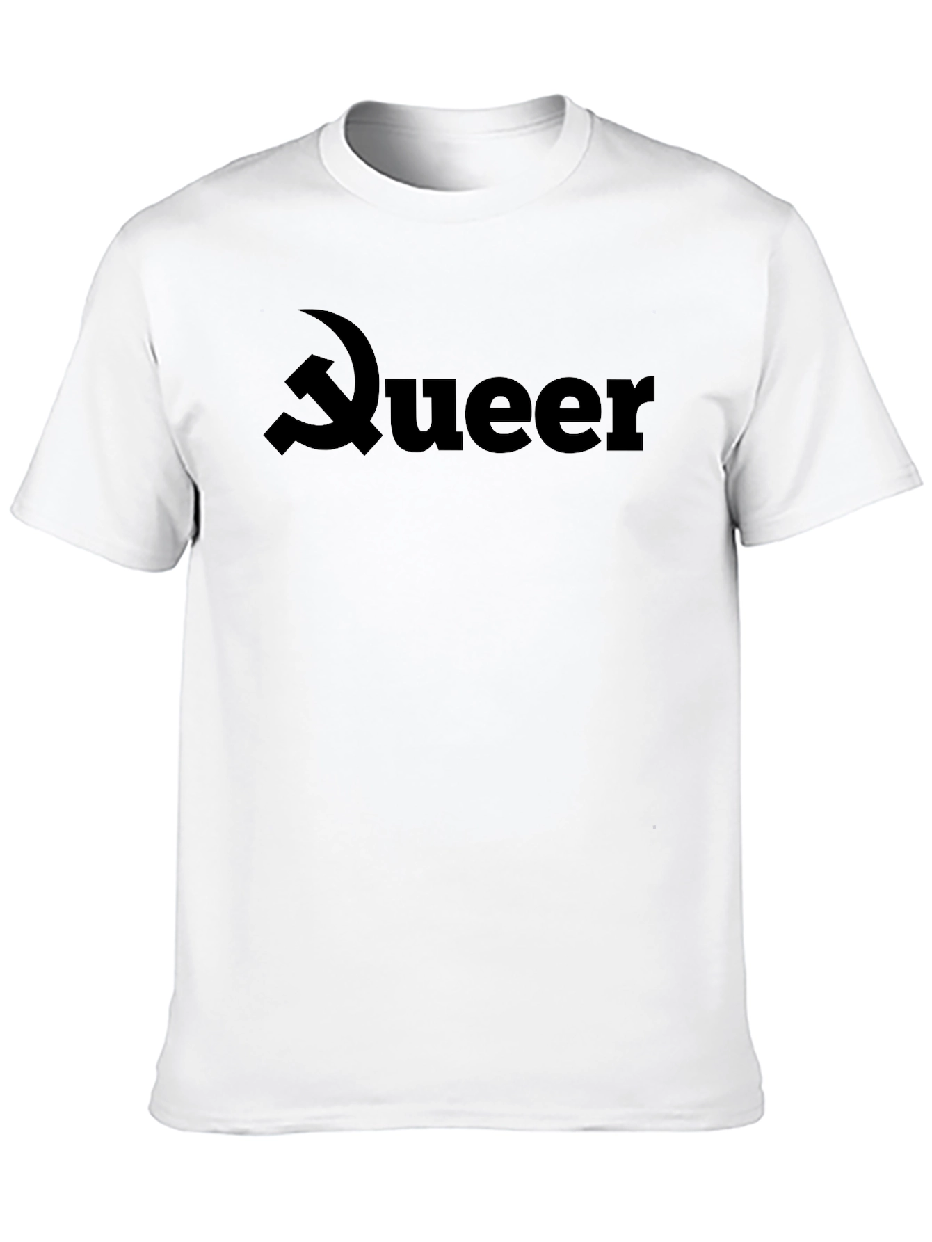 Queer Hammer & Sickle Black T-Shirt