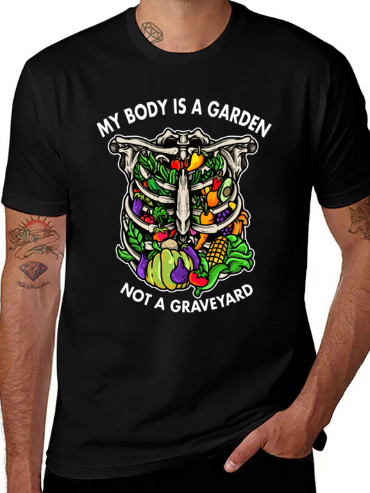 Vegan Rib Cage Garden T-Shirt