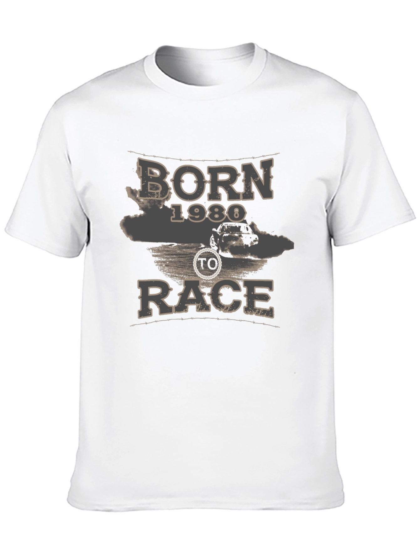 Born 1980 To Race T-Shirt