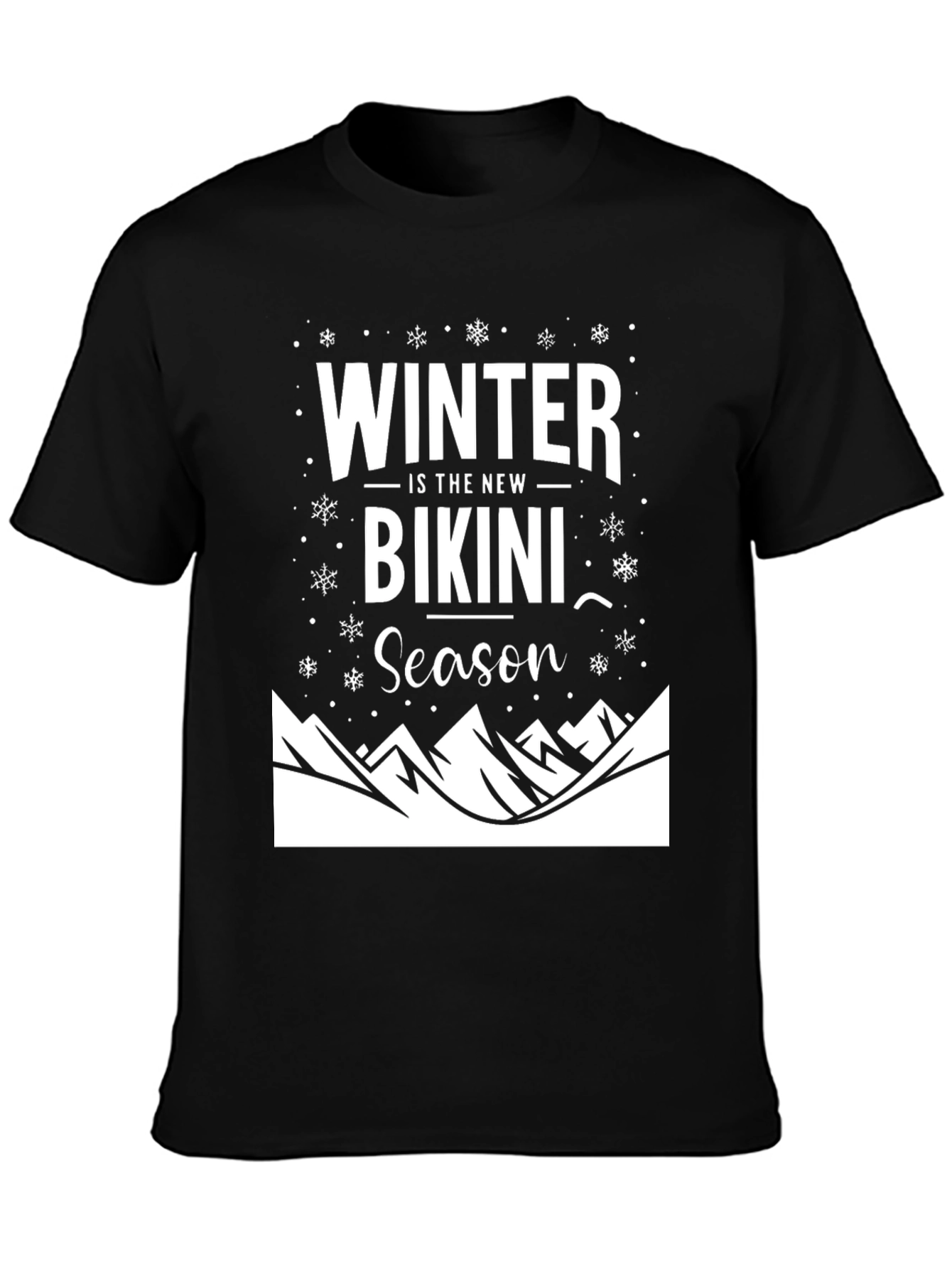 Winter is the New Bikini Season Graphic Tee