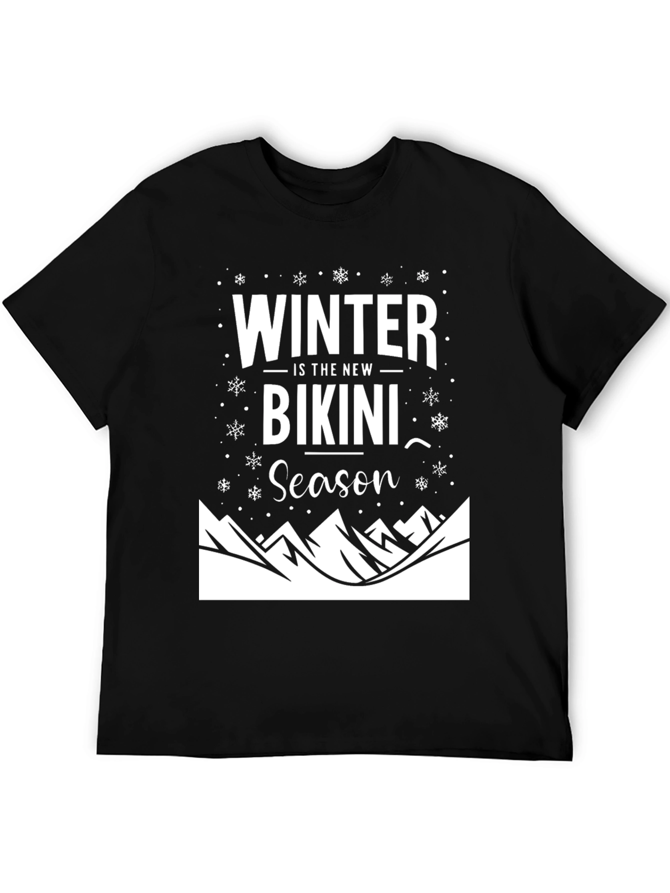 Winter is the New Bikini Season Graphic Tee