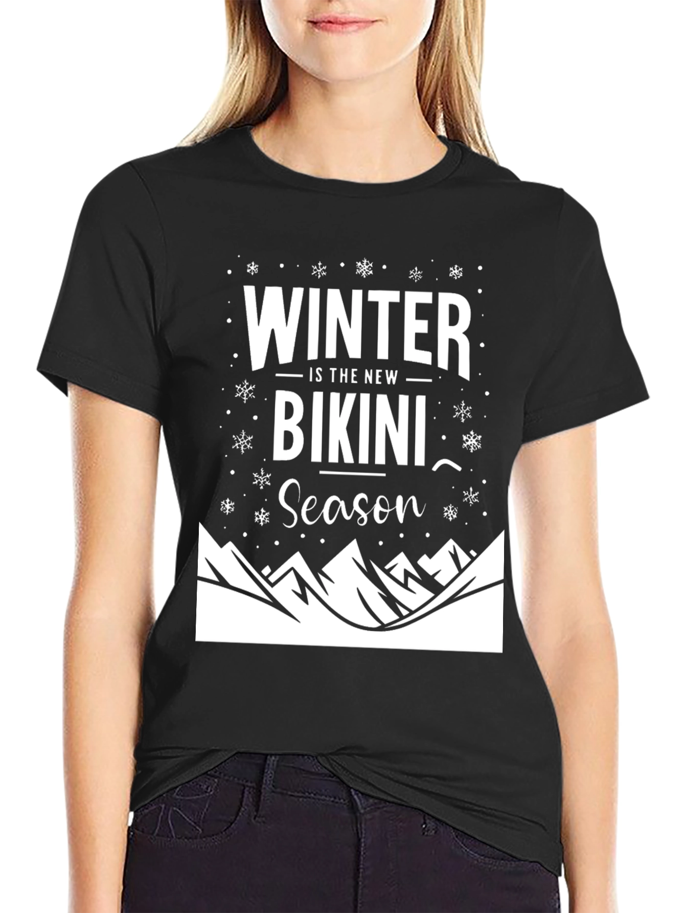 Winter is the New Bikini Season Graphic Tee