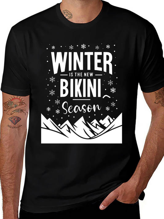 Winter is the New Bikini Season Graphic Tee