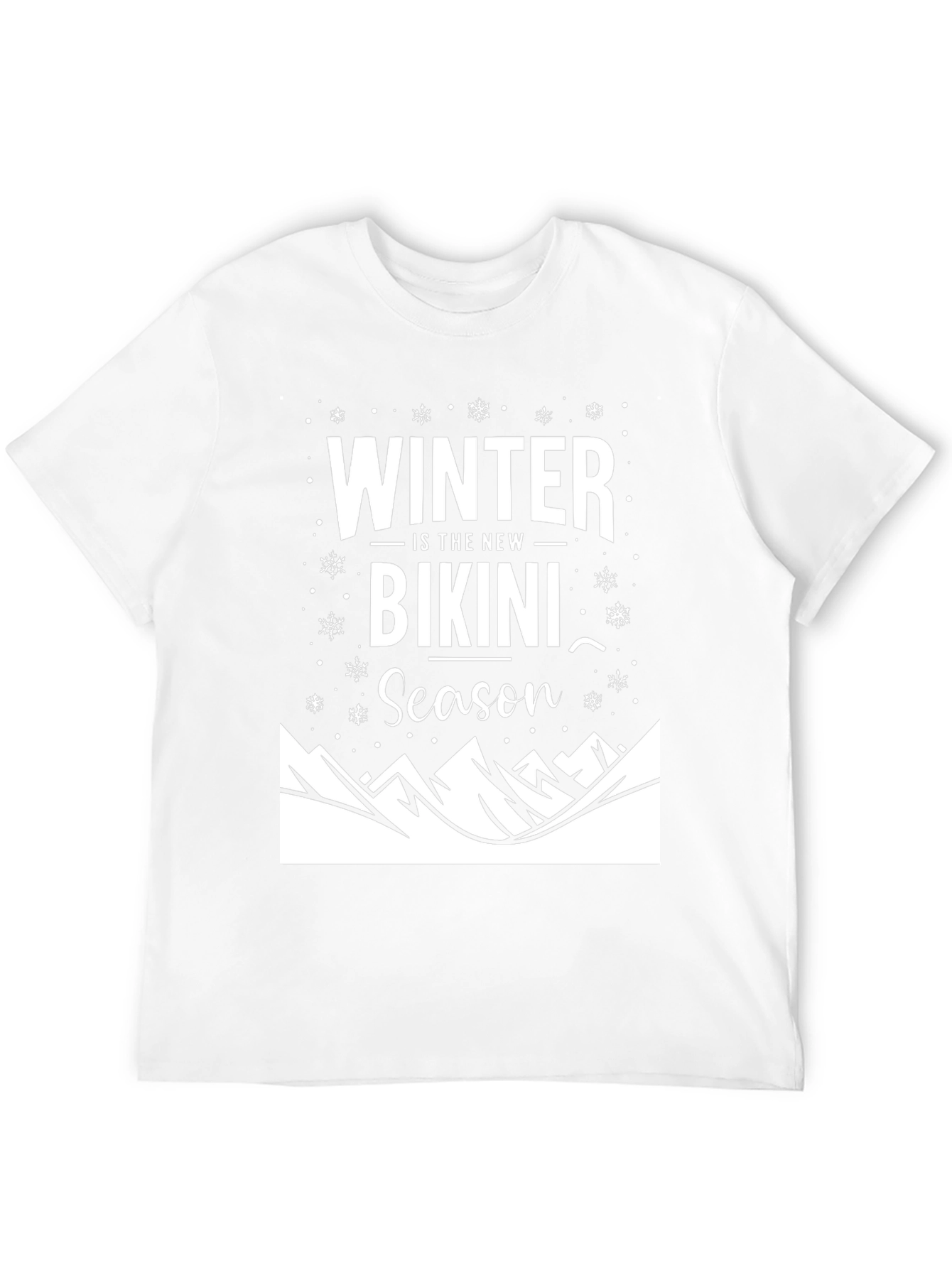 Winter is the New Bikini Season Graphic Tee