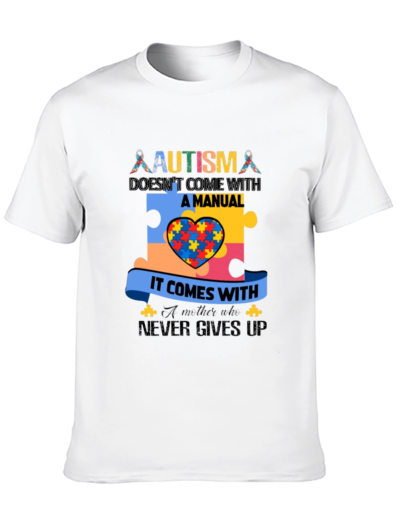 Autism Awareness T-Shirt - Mothers Love