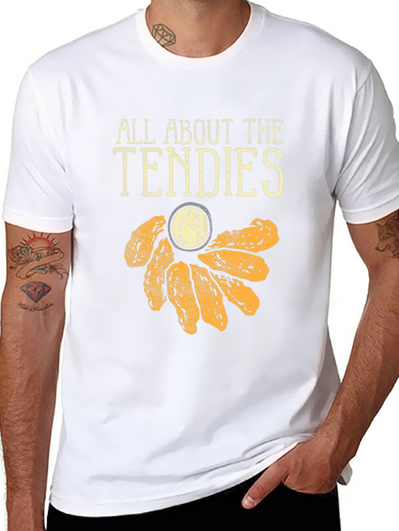All About The Tendies Graphic T-Shirt