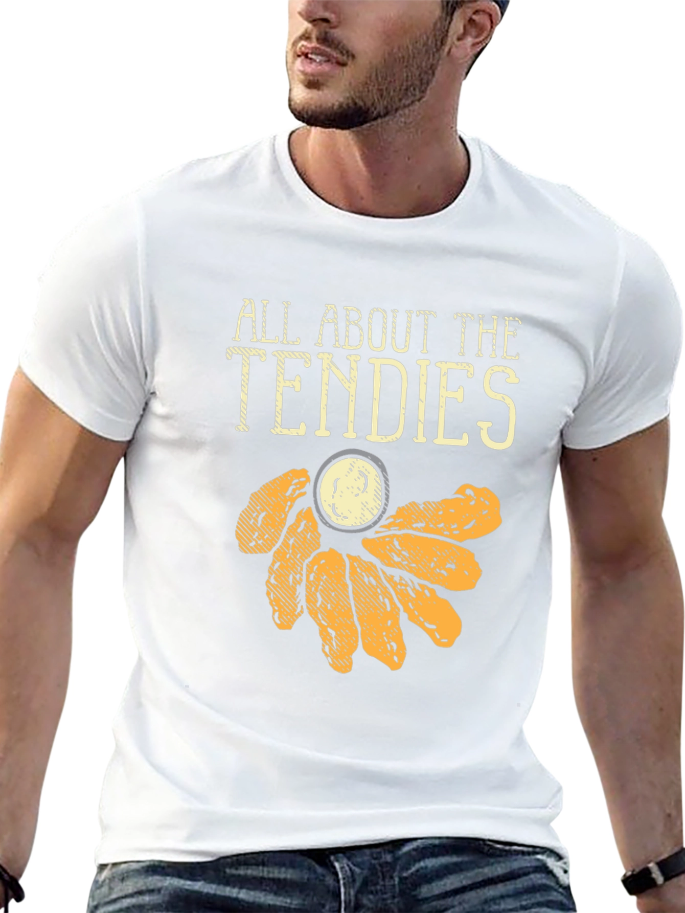 All About The Tendies Graphic T-Shirt