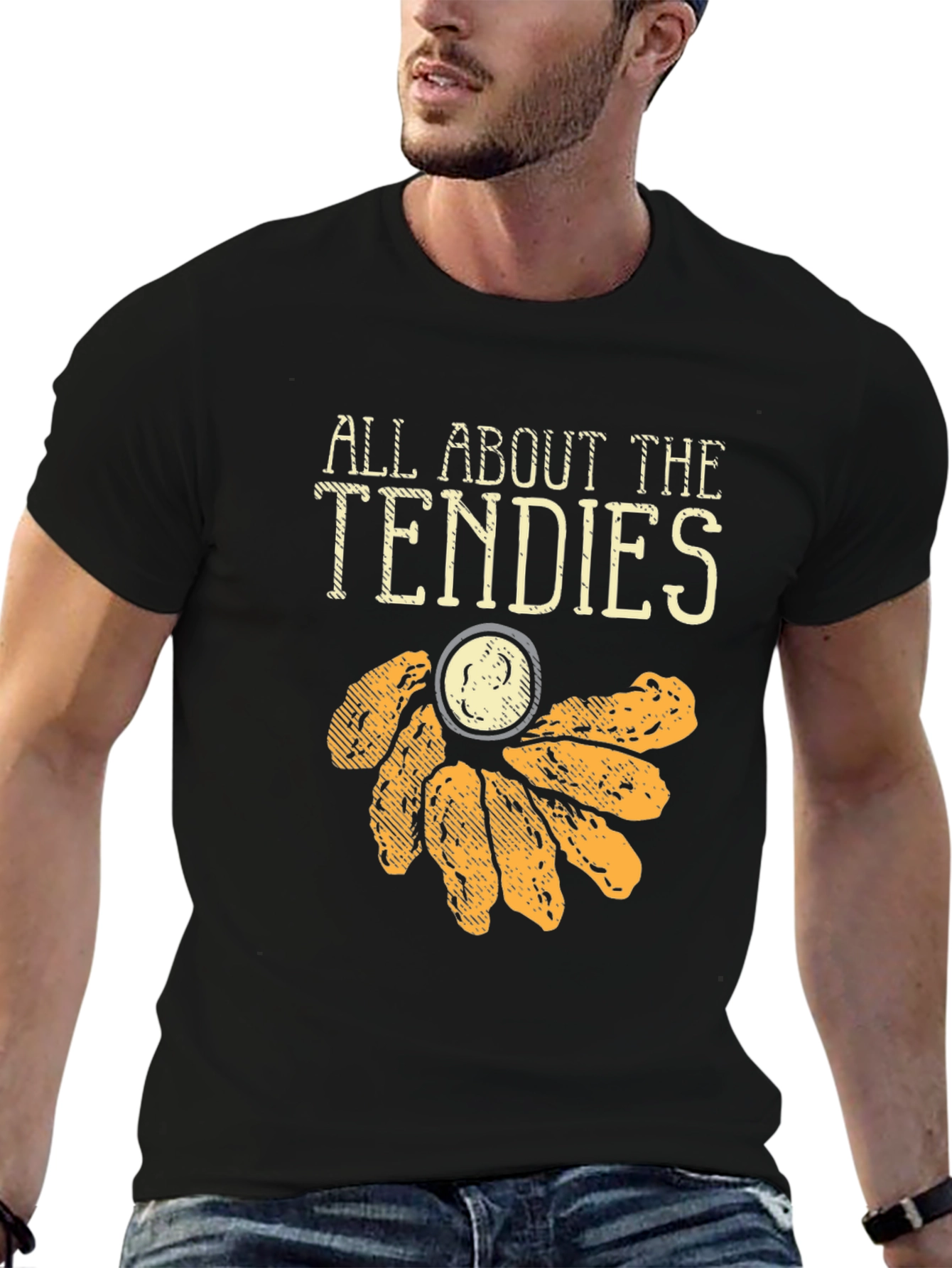 All About The Tendies Graphic T-Shirt