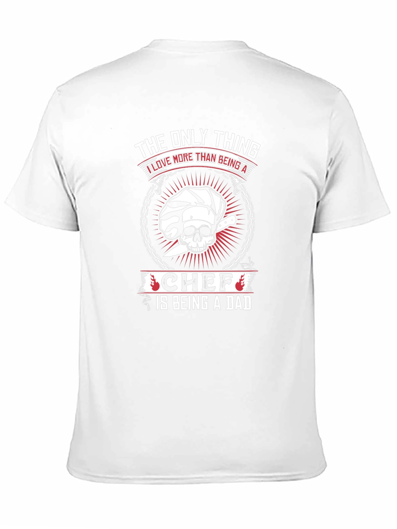 Chef Dad Graphic T-Shirt - Black