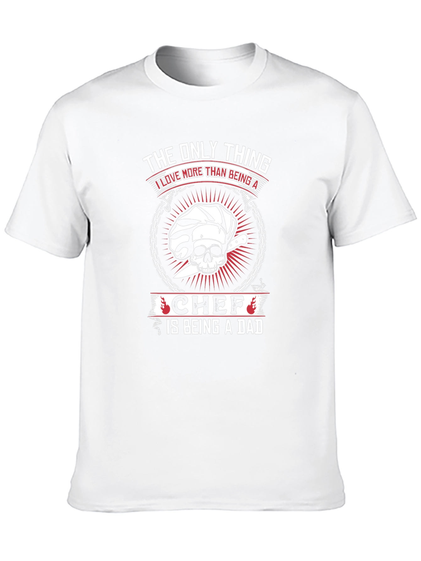 Chef Dad Graphic T-Shirt - Black