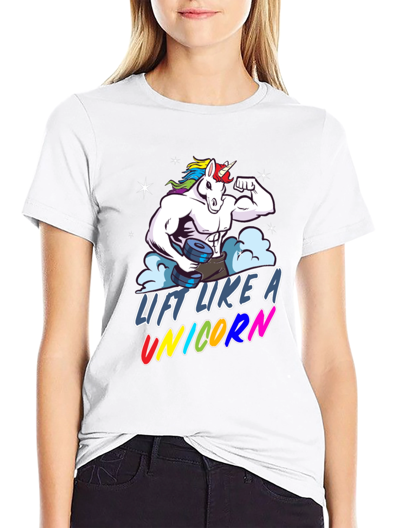 Lift Like a Unicorn Graphic Tee