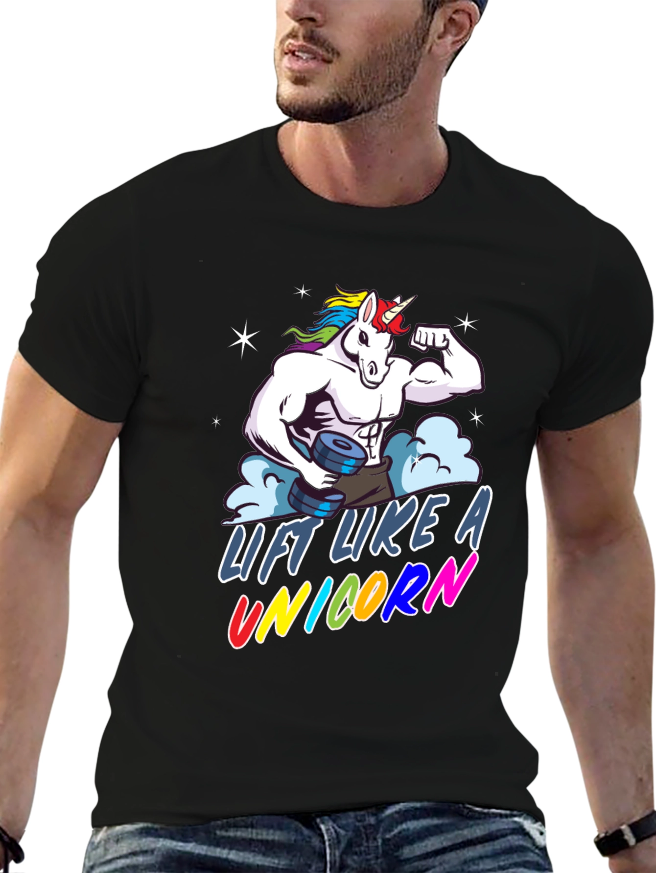 Lift Like a Unicorn Graphic Tee