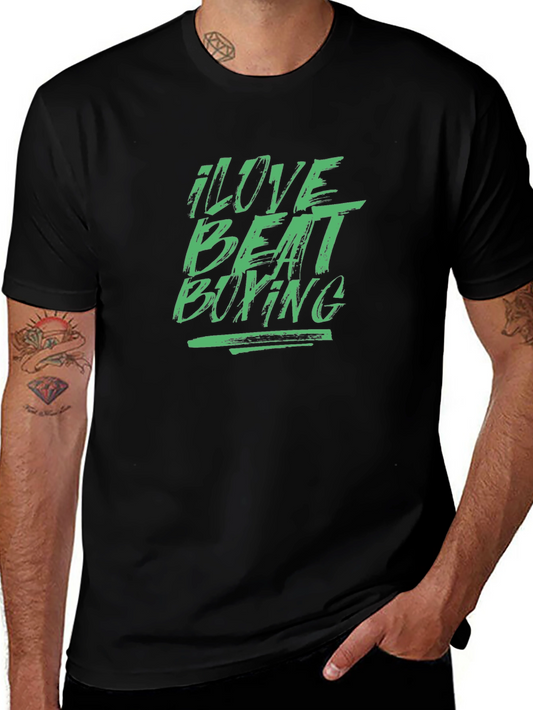 I Love Beat Boxing Black Tee