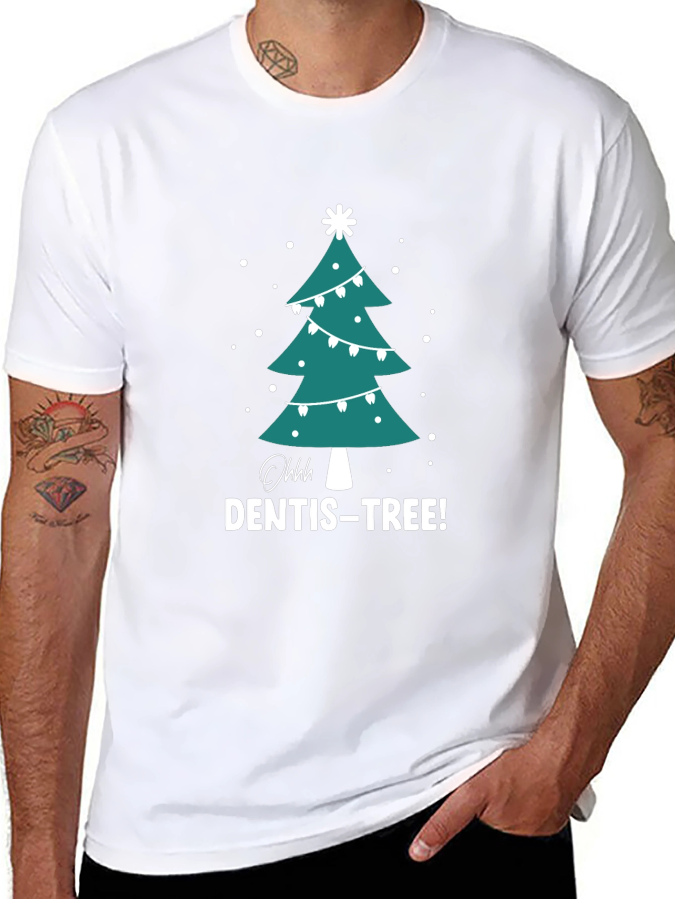 Dentis-Tree Holiday T-Shirt