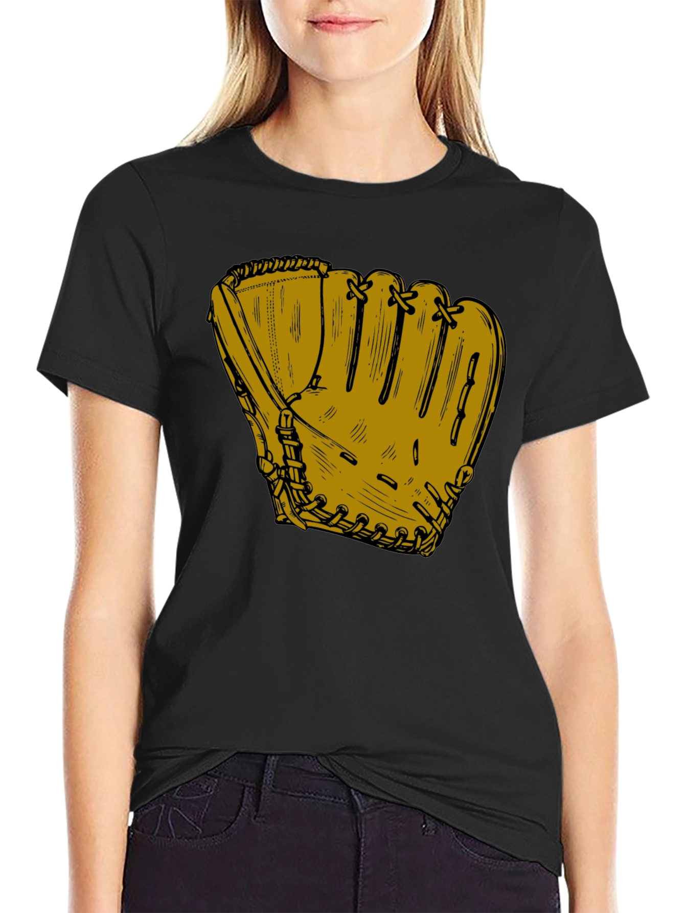 Baseball Glove Graphic T-Shirt