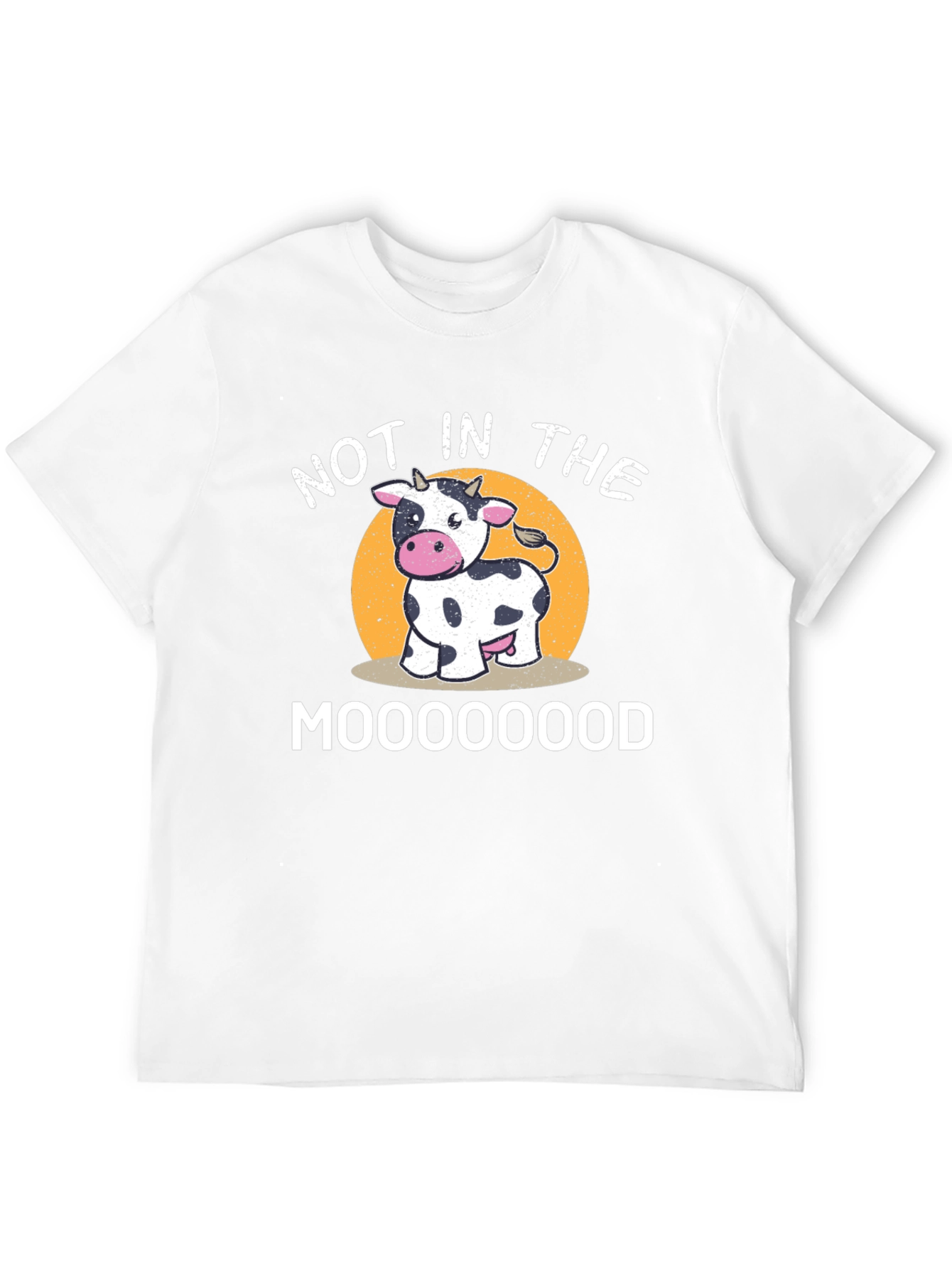 Not in the Mooood Cow T-Shirt
