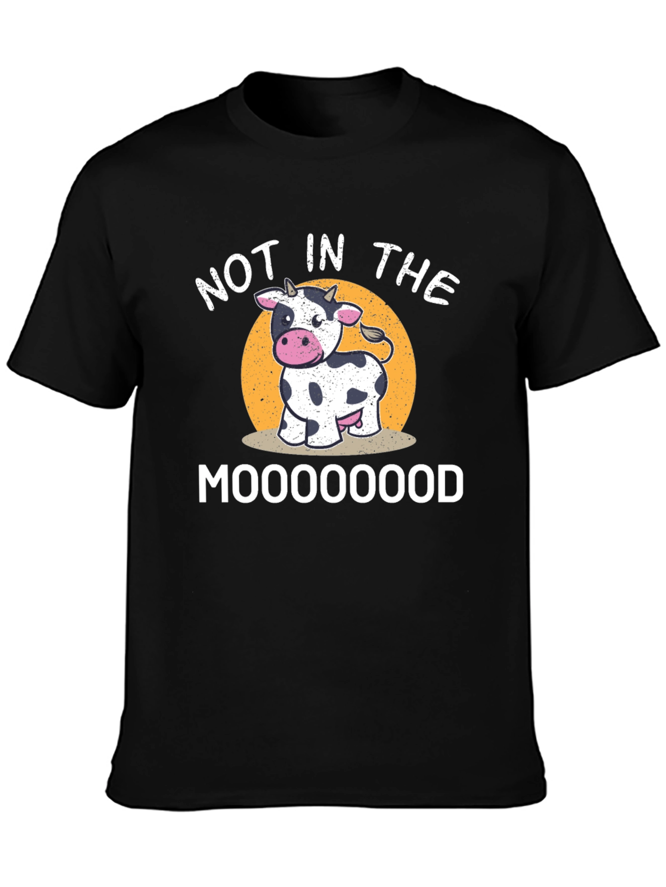 Not in the Mooood Cow T-Shirt